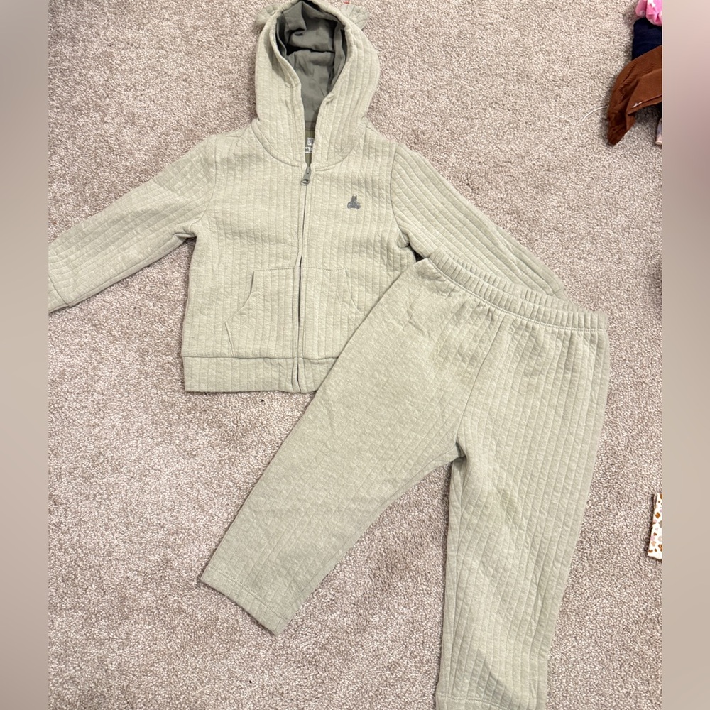 GAP Olive Green Hooded Tracksuit